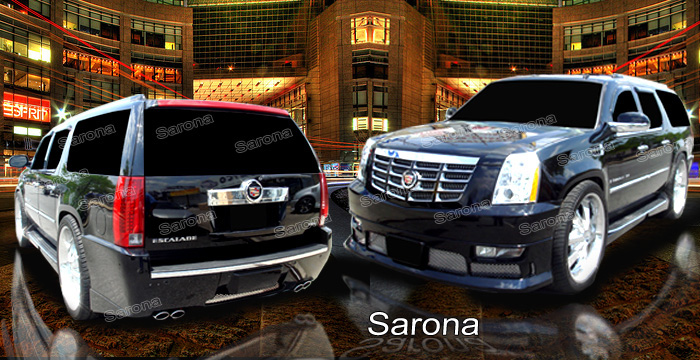 Custom Cadillac Escalade  SUV/SAV/Crossover Body Kit (2007 - 2010) - $1680.00 (Manufacturer Sarona, Part #CD-015-KT)